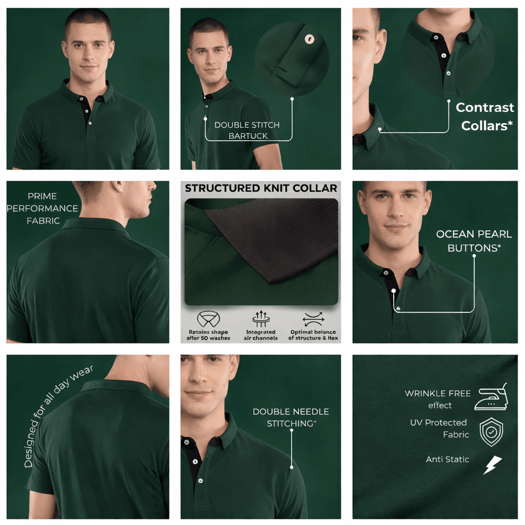 SAP 200 premium heavy-duty polo t-shirt