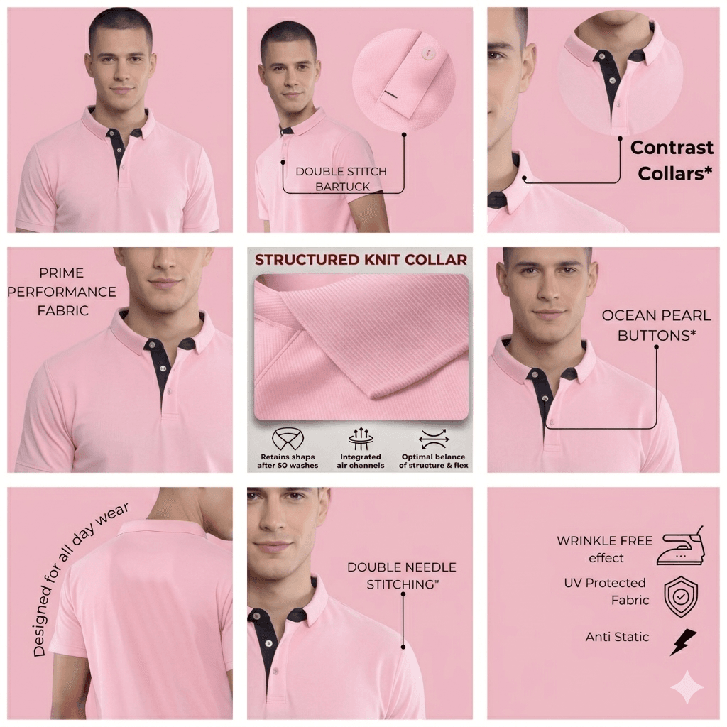 SAP 200 premium heavy-duty polo t-shirt