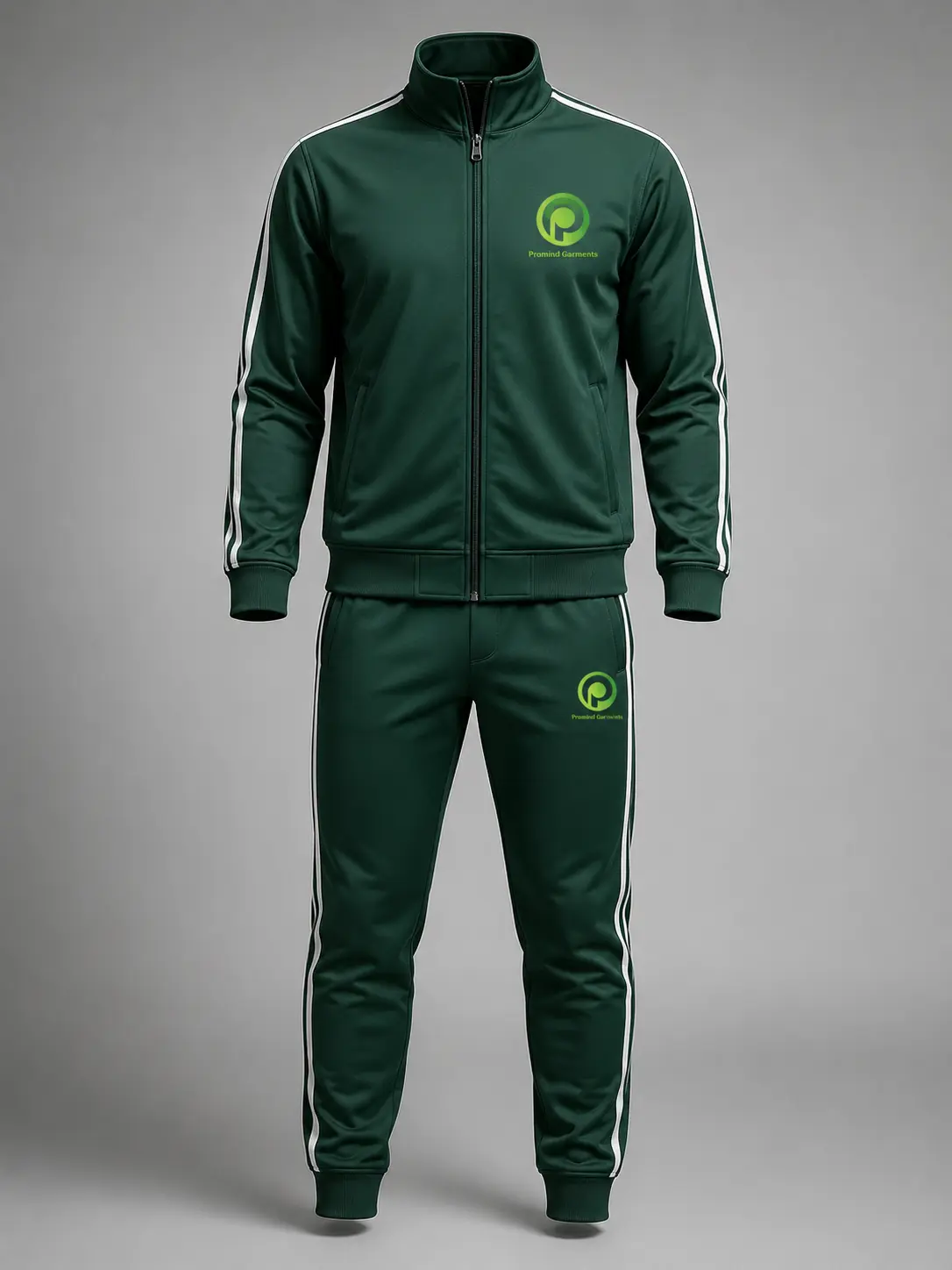 Custom tracksuit manufactured by Promind Garments in Delhi NCR